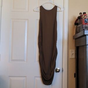 Ribbed knit bodycon dress